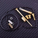 Carburetor Repair Carb Rebuild Kit fit for Kawasaki Prairie KVF300B 1999-2002 Hf