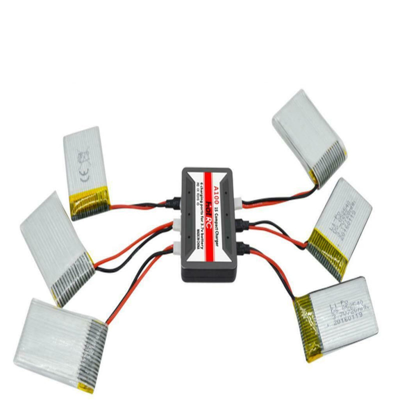 6in1 3.7V 1S Lipo/Lithium Battery Charger for Syma X5C, UDI U818A, MJX X400