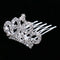 Princess Crystal Crown Mini Hair Comb Tiara for Wedding Bridal Headpiece