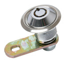 2 Pieces 1-1/8 Tubular Cam Lock 180Deg & 2Key for Cabinet RV Replacement