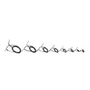 8X Repair Kit Fishing Rod Guides Tips Line Rings For Making Building Repair   FT