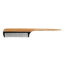 Hair Combs -Natural Fine Tooth Wooden Tail Comb - No Static Purple Heart Wo