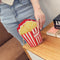 Woman Cupcake Hamburger Chain Bag Popcorn Crossbody Messenger Bag (Popcorn