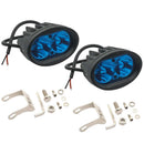 Led Forklift Safety Light, Blue 20W-LED Forklift Lights 12V 24V Warning Wor