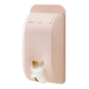 Plastic Garbage Bag Storage Box, 2Pcs Wall Mounted Self-Adhesive Container