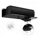 Floating Wall Shelf Adhesive with Cable Clip for Wireless Speaker Video Cams