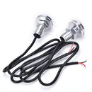 2PCS 23mm LED Eagle Eye White Daytime Running DRL Light Tail Car Auto 10W 12V BX