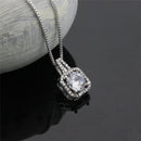 Fashion Crystal Charm Pendant Jewelry Chain Chunky Statement Choker Necklace Gw