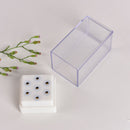 7 Holes Nail Art Drill Bit Holder Stand Displayer Organizer Manicure Box ME