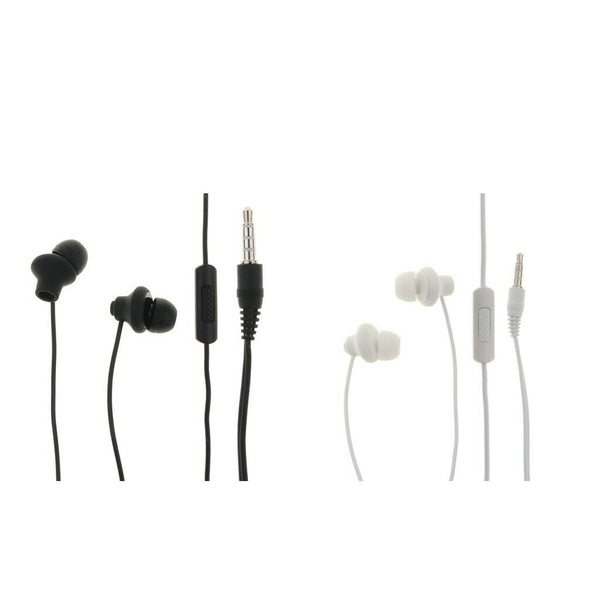 2 Pcs In Ear Headphones with Mic Wired Earbuds, Volume Control, Earphones with