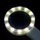 30x magnifying glass enlargement with LED light lamp jeweler magnifying gl BX