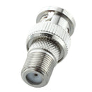 10pcs BNC Male Plug to F Female Jack Adapter Coax Connector Coupler CCTV Ca E5G3