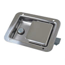 Stainless Steel Paddle Latch with Keys for Trailer Tool Box Door Lock (1pc)