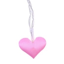 2x 10LEDs Lantern Pink Fairy Love Heart Navidad String LED Lights DIY Home VZV