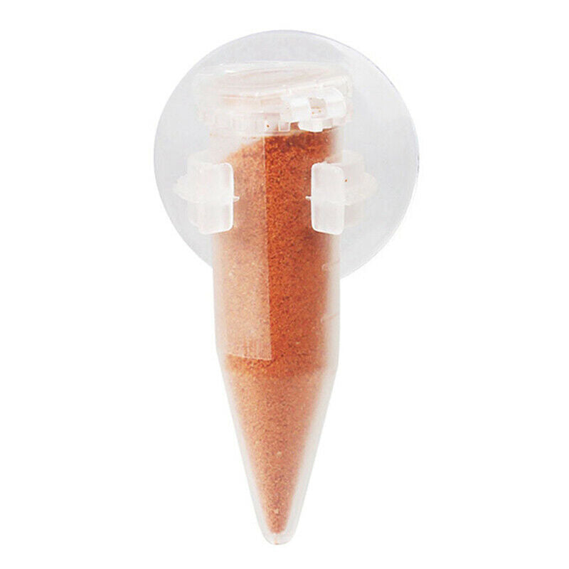 Automatic Fish Feeder Tapered Aquarium Red Worm Feeding Feeder Funnel Cup FT