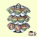 1X(OASISWJ Coffee Pod Holder Coffee Capsule Storage Shelves Dispenser Coffe