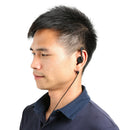 QX-108 for Baofeng Kenwood 2 Pin K-Type Plug PTT Walkie Talkie Earphone Earpiece