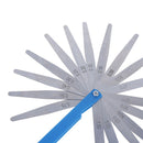17 Blades Metric Feeler Filler Gauge Dual Reading Combination Measuring Tool ME
