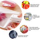 Portable Mini Heat Sealing Machine Food Bag Package Sealer Bag Clip Household Hn