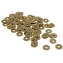 100PCS Feng Shui Chinese Coins Lucky Coins for Fortune Health 23mm Yongzheng