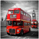 5D Double-Decker Bus Mosaic Home Decor Full Drill Diamond Painting Bead Art A