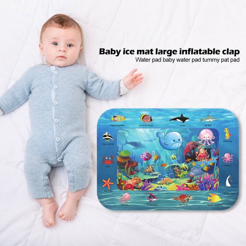 Summer Infant Ice Patted Cushion Baby Inflatable Water Mat Educational Toys