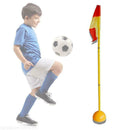 Detachable Soccer Football Corner Pole & Flag Post Home ABS Base Foldable Q5Y4