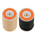 2pcs 113 Meters 0.55mm Polyester Round Waxed Thread Leather Hand Stitching