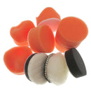 9pcs 2" Auto Car Polish Wax Foam Sponge Pad Polisher Buffer Pad Kit Set