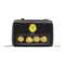 Chick Print Decor Bag Women Square Leather Shoulder Messenger Chain Bags