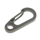 10Pcs Mini Alloy Key Buckle Snap Spring Clip Hook Carabiner Keychain Keyring for