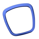 Car Steering Wheel Center Decor Ring Trim for AUDI A1 A3 A4L A4 B7 Q5 Blue Front