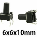 180PCS 10 Value Instant Touch Button Switch Mini Micro Tact Category Useful WGW