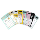 Transparent Cartoon 8digit Solar Energy Mini Portable Calculator School Suppl JR