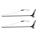2xCarbon Fiber Tail Boom + Motor Kit for WLtoys V911S V966 XK K100 Accessory