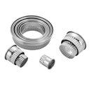 Stainless Steel Round Biscuit Cutter DIY Cake Donuts Moulds Decorating Tool