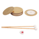 10 Pieces Transducer Piezo Elements with Xylophone Mallets for Musical Parts