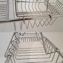 Over Bath Tub Racks Shower Organizer Bathtub Caddy Tray with Extending Side