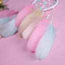 Boho Dream Catcher Beaded Colorful Natural Feathers Handmade Beaded Weave C U9S3