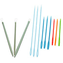 12Pcs Sewing Up Wool Or Tapestry Needles Plastic Loop Top Assorted Sizes