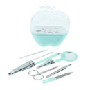 9 In 1 Professional Nail Clippers Cutter Manicure Set Cuticle Grooming Nail Care