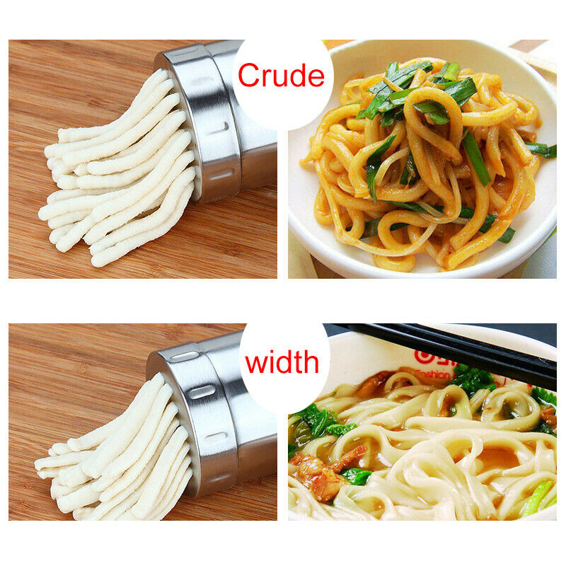 Manual Pasta Machine Kitchen Machine Noodle Cutting Machine with 3 Die Tool