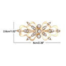 3pc Women Cardigan Sweater Blouse Shawl Clips Brooch Collar Duck Clip Clasps OZ