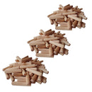 300x Wooden Dowel Rods Unfinished Hardwood Stick For Craft Woodworking Craft