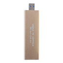 M.2 NGFF SSD to USB3.0 Type-A Adapter Flash Hard Drive External Enclosure