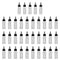 5 PCs 30 ml 1 OZ Twist Cap Empty Plastic Ink Pigment Bottle P7M9 X6O3 O5G3 U2X5