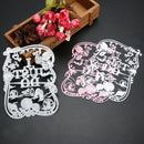Metal Cutting Dies Frame Flower Scrapbooking Album Decoration Crafts