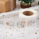 500pcs/roll Merry Christmas Xmas Package Label Scrapbooking Paper Party SupSEAU