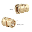 High Pressure M14x11.8mm Hose Quick Connect 5000PSI Pressure Washer Kit Ad PUZ