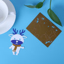 Cute Deer DIY Metal Cutting Die Stencil for Scrapbooking Decorative Craft